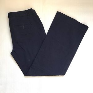 J Crew Women’s City Fit Navy Cotton Pants